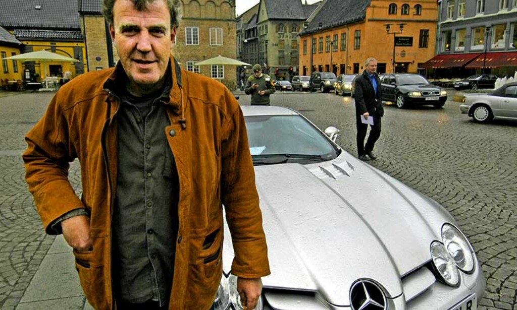 PÅ NORGESTUR: Jeremy Clarkson har mange tanker om Norge og nordmenn etter par besøk det siste året. Her er han i Oslo i fjor vår. Foto: Eivind Skjervum PÅ NORGESTUR: Jeremy Clarkson har mange tanker om Norge og nordmenn etter par besøk det siste året. Her er han i Oslo i fjor vår. Foto: Eivind Skjervum