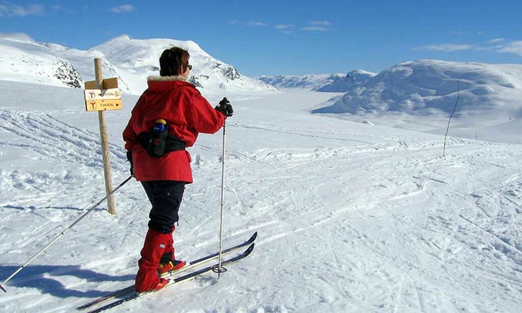 PÅSKEMINNER FRA I FJOR Slik var det på påskefjellet i Jotunheimen i mars 2005. Alle som skal på fjellet i Sør-Norge til uka, kan glede seg til påske-vorspiel. FOTO: Scanpix. PÅSKEMINNER FRA I FJOR Slik var det på påskefjellet i Jotunheimen i mars 2005. Alle som skal på fjellet i Sør-Norge til uka, kan glede seg til påske-vorspiel. FOTO: Scanpix.