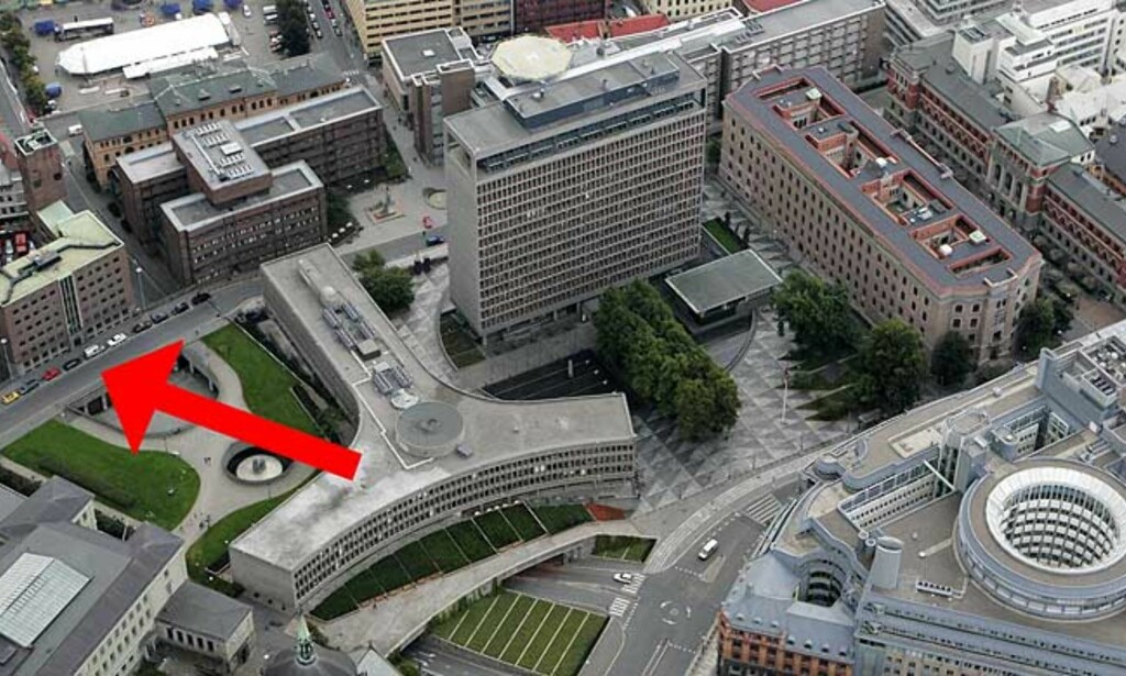 TERRORFRYKT:Statsbygg vil stenge av en bit av Grubbegata og til tider også Akersgata, i frykt for terror. Foto: SCANPIX TERRORFRYKT:Statsbygg vil stenge av en bit av Grubbegata og til tider også Akersgata, i frykt for terror. Foto: SCANPIX