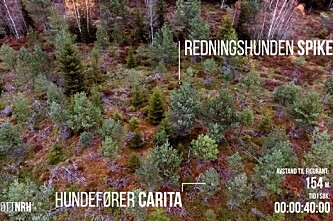 I år har de trent 600 000 timer, de leter etter savnede personer I år har de trent 600 000 timer, de leter etter savnede personer
