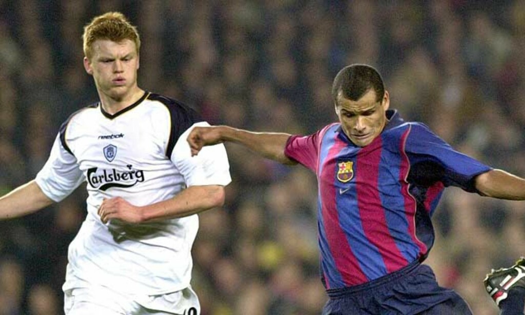 HAR MØTTES FØR: Liverpool/John Arne Riise (t.v.) og Barcelona/Rivaldo møttes flere ganger i 2001 og 2002. Her fra en 0-0 kamp i Champions League i 2002. Foto: ANDREU DALMAU/EFE/SCANPIX HAR MØTTES FØR: Liverpool/John Arne Riise (t.v.) og Barcelona/Rivaldo møttes flere ganger i 2001 og 2002. Her fra en 0-0 kamp i Champions League i 2002. Foto: ANDREU DALMAU/EFE/SCANPIX