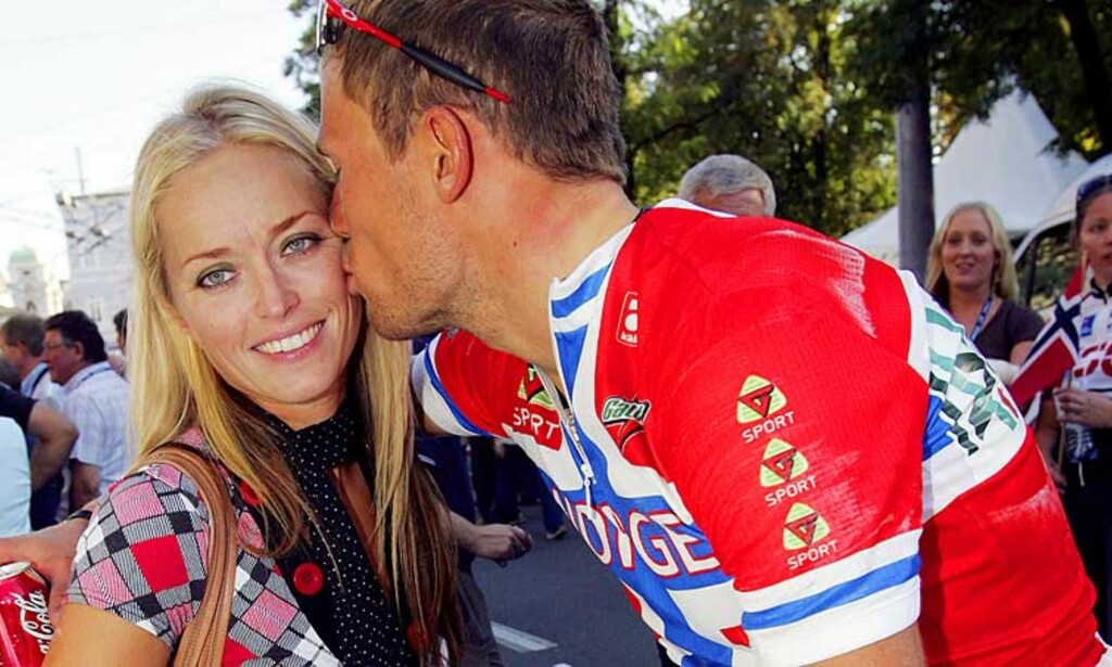 FRAM SAMBOERE TIL EKTEPAR: Thor Hushovd har fridd til kjæresten Susanne. Foto: Scanpix FRAM SAMBOERE TIL EKTEPAR: Thor Hushovd har fridd til kjæresten Susanne. Foto: Scanpix