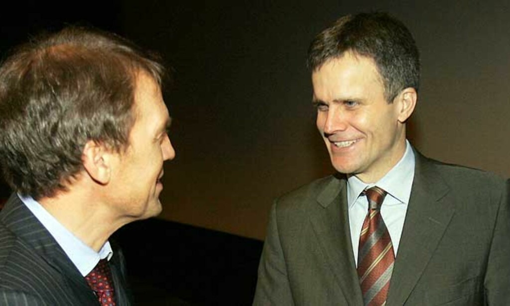 I GANG: Hydro-sjef Eivind Reiten og Helge Lund i Statoil har brukt juleferien på å legge planer for integreringen av de nye selskapene. Foto: Statoil I GANG: Hydro-sjef Eivind Reiten og Helge Lund i Statoil har brukt juleferien på å legge planer for integreringen av de nye selskapene. Foto: Statoil