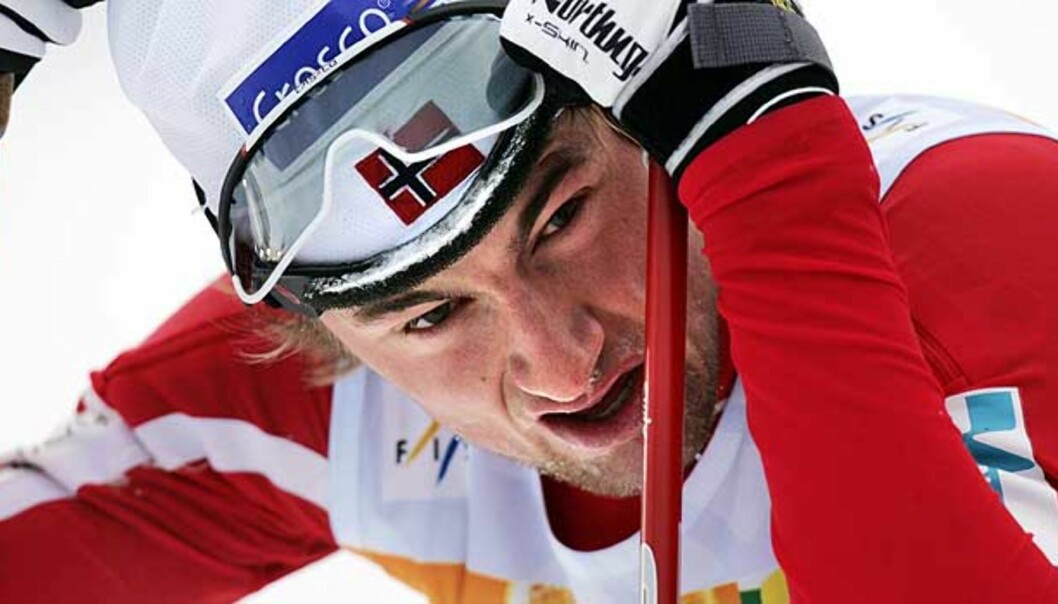 <strong><b>HAR NOE PÅ LUR:</strong></b> Petter Northug jr. tror han har et hemmelig våpen om noen forsøker å sprenge feltet på stafettens siste etappe. Foto: Scanpix <strong><b>HAR NOE PÅ LUR:</strong></b> Petter Northug jr. tror han har et hemmelig våpen om noen forsøker å sprenge feltet på stafettens siste etappe. Foto: Scanpix