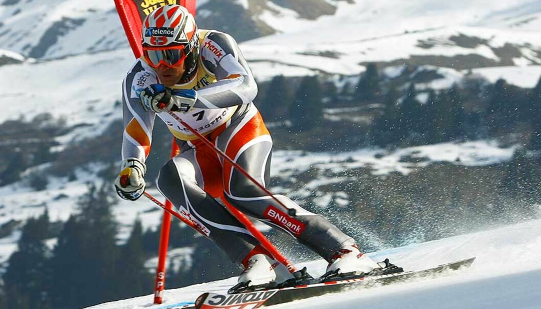 <strong><b>«MATCHBALL»:</strong></b> Aksel Lund Svindal vant dagens storslalåm, og ettersom Benjamin Raich kjørte ut, ligger alt til rette for sammenlagtseier i verdenscupen. Foto: AP <strong><b>«MATCHBALL»:</strong></b> Aksel Lund Svindal vant dagens storslalåm, og ettersom Benjamin Raich kjørte ut, ligger alt til rette for sammenlagtseier i verdenscupen. Foto: AP