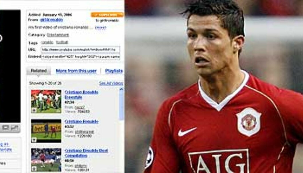 Norsk jente (18) laget YouTube-vinner om Ronaldo Norsk jente (18) laget YouTube-vinner om Ronaldo