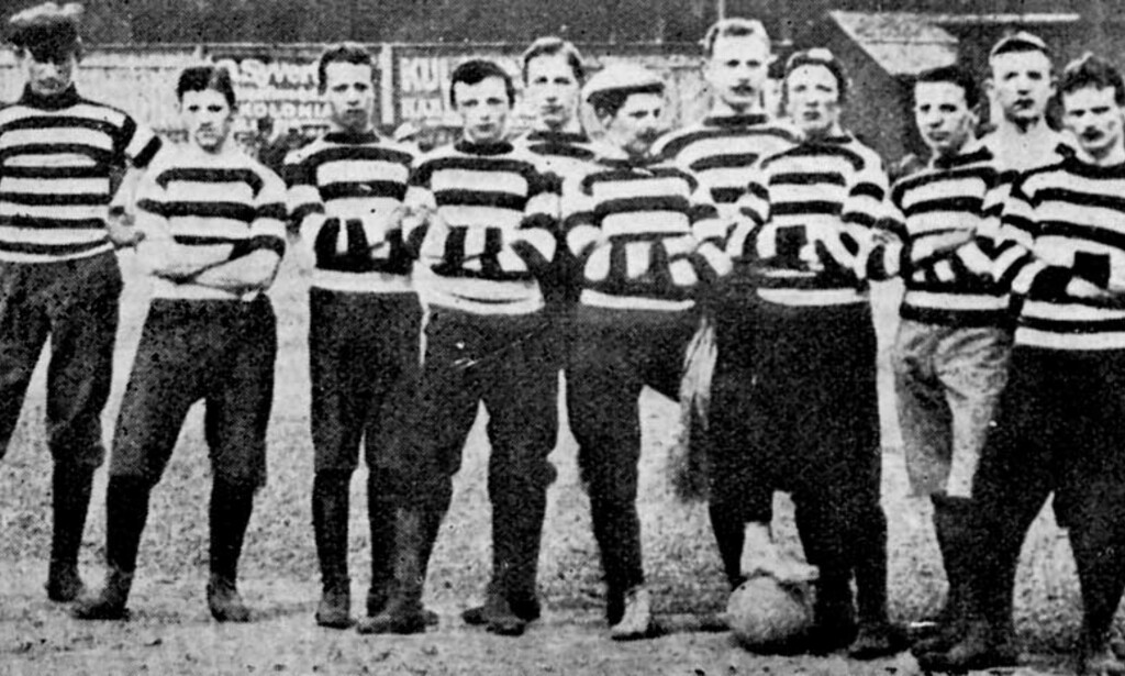 DE FØRSTE MESTERNE: Grane ble i 1902 de første norgesmesterne i fotball. Foto: SCANPIX DE FØRSTE MESTERNE: Grane ble i 1902 de første norgesmesterne i fotball. Foto: SCANPIX