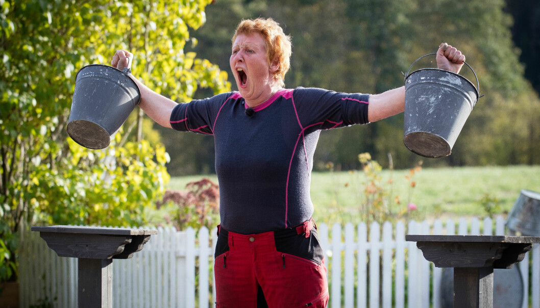 KNUSTE ALLE: Laila Lochert (40) var uslåelig i årets «Farmen». Foto: Alex Iversen / TV 2 KNUSTE ALLE: Laila Lochert (40) var uslåelig i årets «Farmen». Foto: Alex Iversen / TV 2