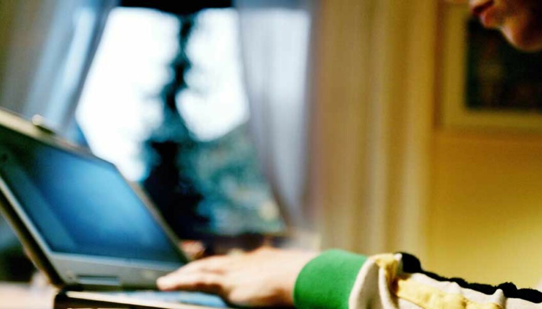 <b>BYTT TIL LAPTOP:</b> Mer miljøvennlig. Foto: Kristin Svorte <b>BYTT TIL LAPTOP:</b> Mer miljøvennlig. Foto: Kristin Svorte