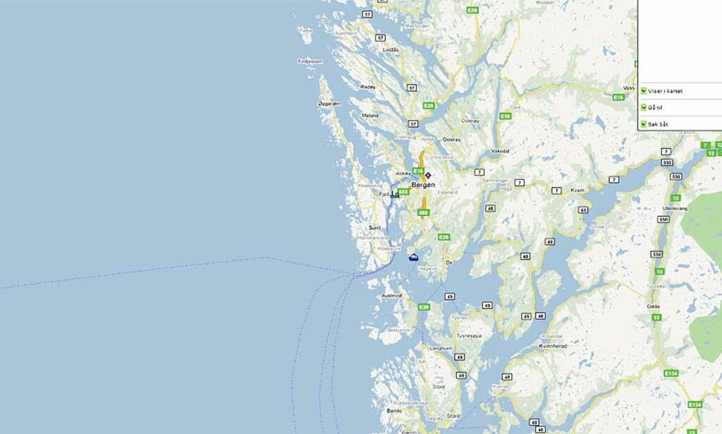 STYRTET UTENFOR SOTRA: Flyet hadde tatt av fra Bergen lufthavn Flesland før det STYRTET UTENFOR SOTRA: Flyet hadde tatt av fra Bergen lufthavn Flesland før det