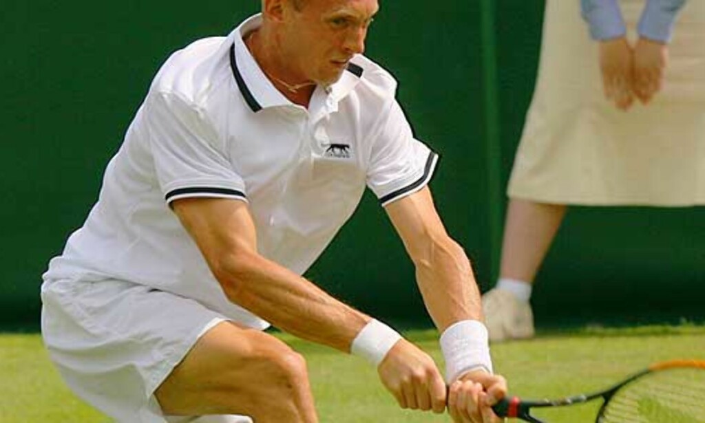 image: Davydenko slått ut av Wimbledon image: Davydenko slått ut av Wimbledon