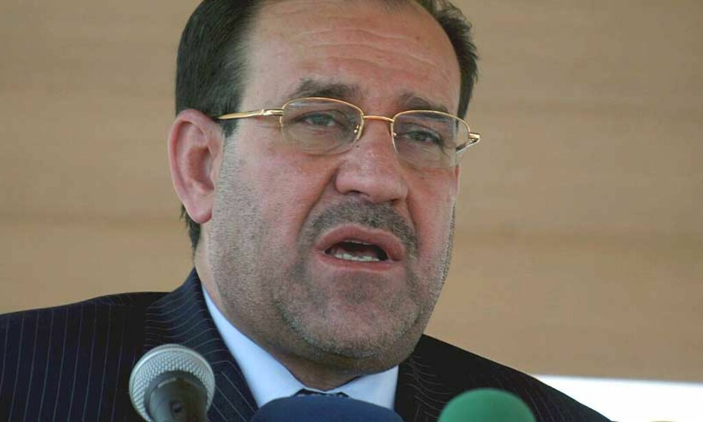 FEILSITERT: Nouri al-Maliki mener Der Spiegel må ha misforstått oversettelsen. Foto: Hossain Al-Mousawi, EPA FEILSITERT: Nouri al-Maliki mener Der Spiegel må ha misforstått oversettelsen. Foto: Hossain Al-Mousawi, EPA