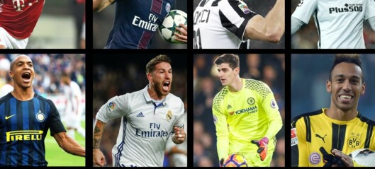 Vi kårer verdens beste fotballspillere: Topp 100 Vi kårer verdens beste fotballspillere: Topp 100
