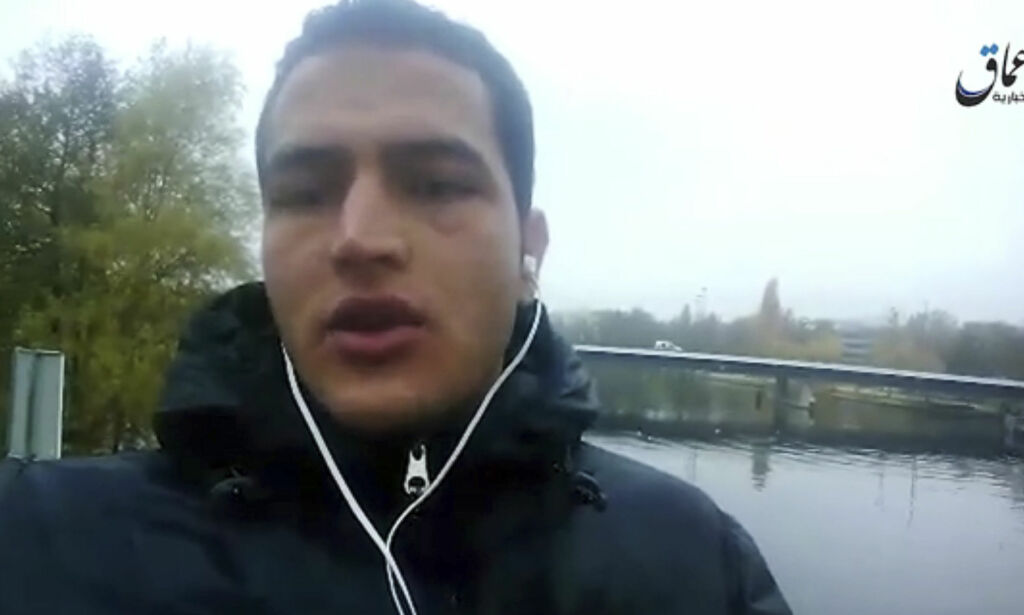 image: Den mistenkte Berlin-terroristen i IS-video: - Jeg sverger på at vi skal slakte dere