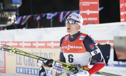 TUNG DAG: Finn Hågen Krogh gikk på en sjelden smell på dagens 10 kilometer fellesstart i klassisk. Foto: Terje Pedersen / NTB scanpix TUNG DAG: Finn Hågen Krogh gikk på en sjelden smell på dagens 10 kilometer fellesstart i klassisk. Foto: Terje Pedersen / NTB scanpix