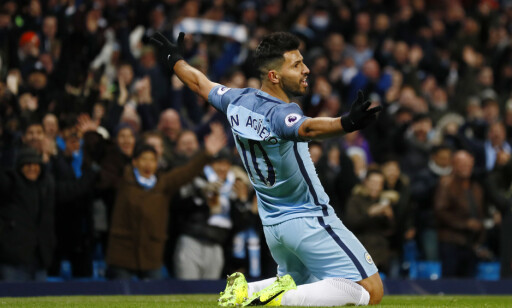 TILBAKE: Sergio Aguero scoret sitt første mål etter suspensjonen da han satte inn Manchester Citys andre mål mot Burnley. Foto: NTB Scanpix TILBAKE: Sergio Aguero scoret sitt første mål etter suspensjonen da han satte inn Manchester Citys andre mål mot Burnley. Foto: NTB Scanpix