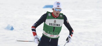 Riiber ledet etter hoppingen. På 10-kilometeren ble det for tungt Riiber ledet etter hoppingen. På 10-kilometeren ble det for tungt