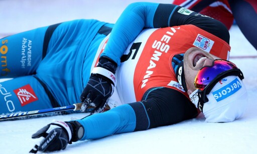 KLATREKONGEN: Ingen klatret raskere enn Maurice Manificat i monsterbakken i Tour de Ski. Foto: NTB Scanpix KLATREKONGEN: Ingen klatret raskere enn Maurice Manificat i monsterbakken i Tour de Ski. Foto: NTB Scanpix