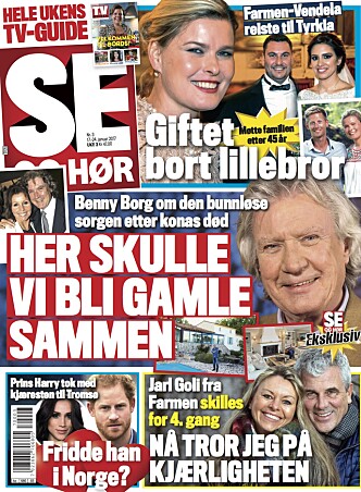 I SALG NÅ: I nyeste nummer av Se og Hør kan du lese mer om Ari Behn. Faksimile: Se og Hør I SALG NÅ: I nyeste nummer av Se og Hør kan du lese mer om Ari Behn. Faksimile: Se og Hør