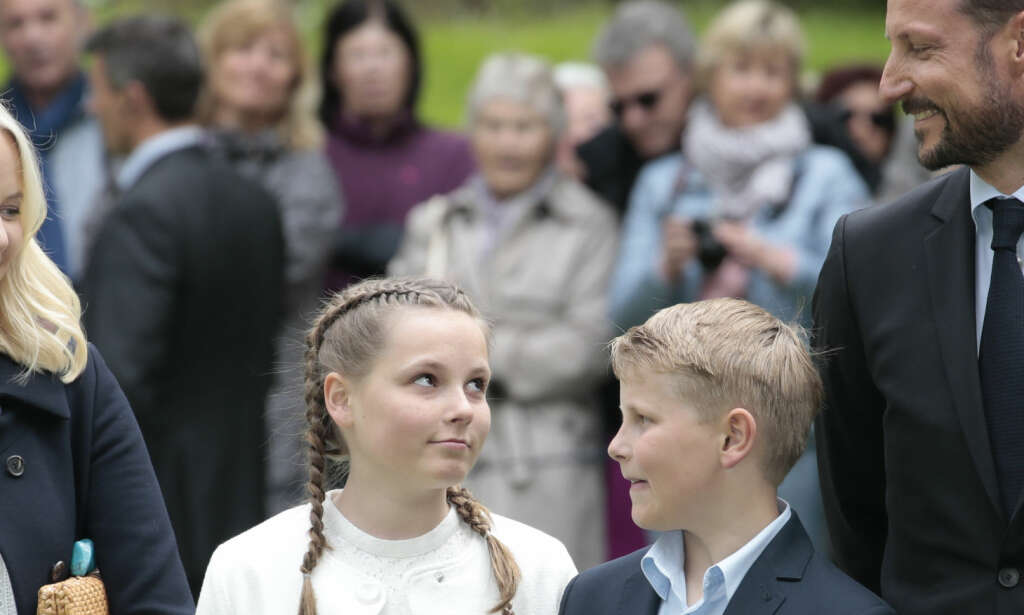 today Haakon and Mette-Marit a new teenager in the house
