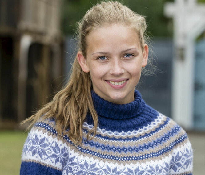 KREVENDE OVERGANG: Charlotte Fossum satt med mange tanker om sin egen «Anno»-exit etter at oppholdet hennes var over. Foto: NRK KREVENDE OVERGANG: Charlotte Fossum satt med mange tanker om sin egen «Anno»-exit etter at oppholdet hennes var over. Foto: NRK