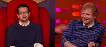 Ed Sheeran får bakoversveis når han innser hvem som sitter foran ham: - Hva i helvete?! Ed Sheeran får bakoversveis når han innser hvem som sitter foran ham: - Hva i helvete?!