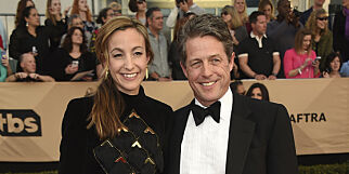 image: Hugh Grant viste fram sin svenske kjæreste