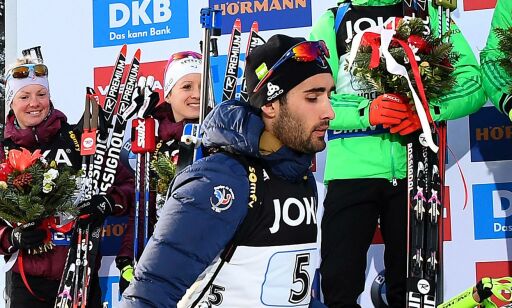 image: Lei av russisk svindel: Lett å skjønne at Fourcade er forbannet!