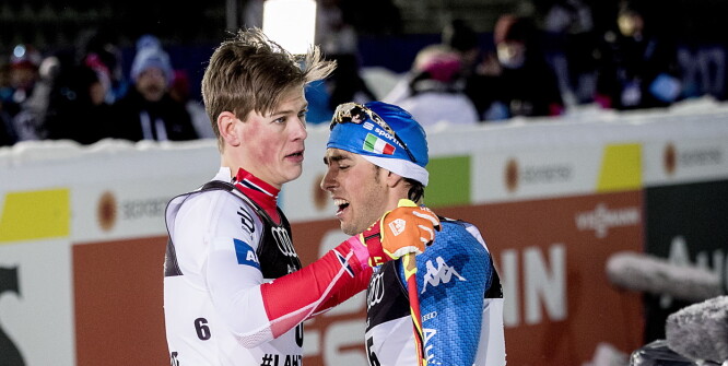 Klæbo vant med «handikap». Frustrerer verdensmesteren:- Han kan ødelegge sporten Klæbo vant med «handikap». Frustrerer verdensmesteren:- Han kan ødelegge sporten