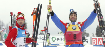 Fourcade tangerte Bjørndalen-rekord etter suveren seier i OL-løypa Fourcade tangerte Bjørndalen-rekord etter suveren seier i OL-løypa