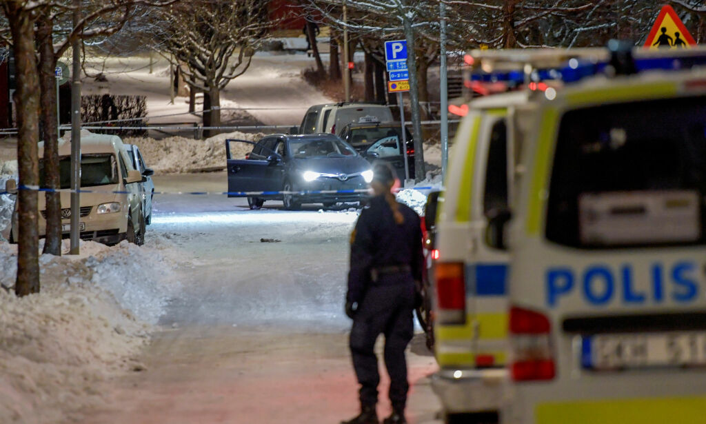 image: Da den utpekte gjenglederen ble skutt i hodet i går, steg antall drap i Stockholm til fem. På to døgn