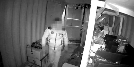 image: Tvillingtyver forbløffer. Politiet avfeide estlender etter dette bildet og en sigarettsneip