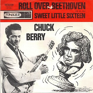 Chuck Berry rokker ved musikken klassikere. Chuck Berry rokker ved musikken klassikere.