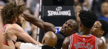 Her barker NBA-gigantene løs på hverandre: - Oi, oi! Her barker NBA-gigantene løs på hverandre: - Oi, oi!
