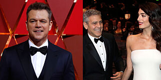 image: Matt Damon om Clooney i papparollen: - Kommer til å være et vrak