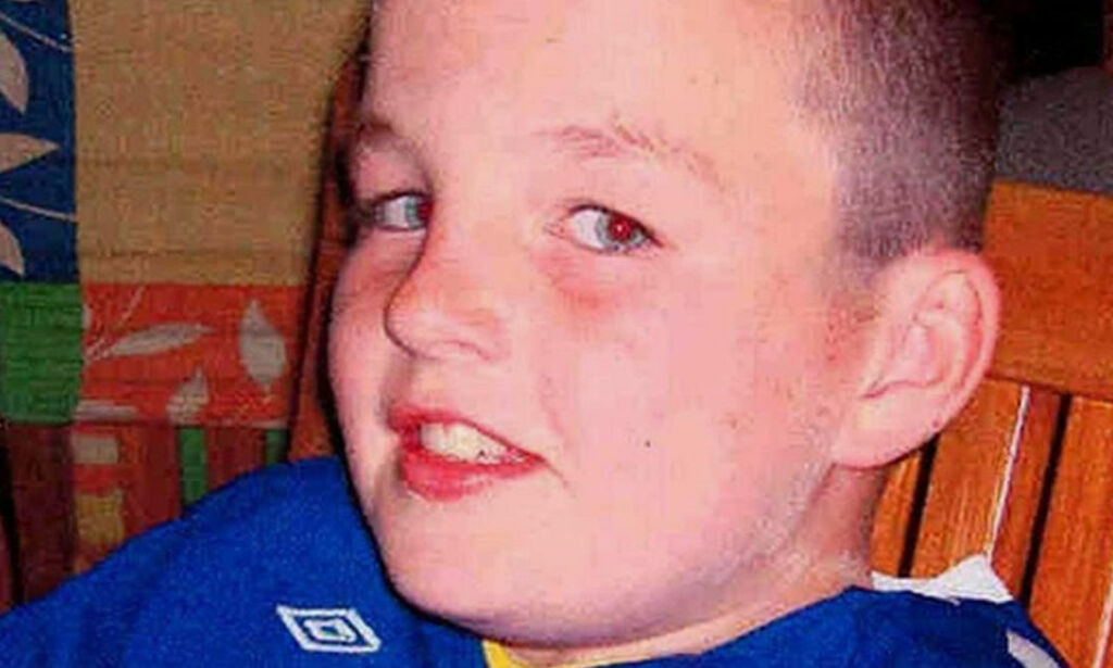 image: Det meningsløse drapet som sjokkerte England: Rhys (11) var på vei hjem fra fotballtrening da drapsmannen kom syklende
