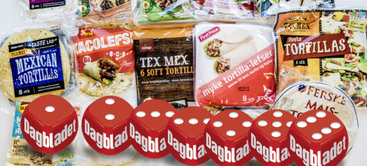 Vi tester tacolefser: Den billigste tortillaen best Vi tester tacolefser: Den billigste tortillaen best