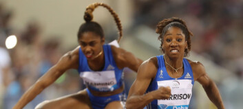 Friidrettsstjerne vant Diamond League med brudd i hånden Friidrettsstjerne vant Diamond League med brudd i hånden