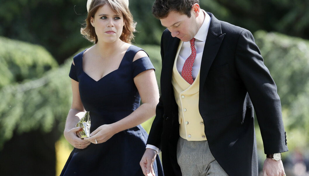 <strong>KONGELIG GJEST:</strong> Prinsesse Eugenie og hennes kjæreste Jack Brooksbank. Foto: NTB Scanpix <strong>KONGELIG GJEST:</strong> Prinsesse Eugenie og hennes kjæreste Jack Brooksbank. Foto: NTB Scanpix