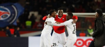 Caen reddet plassen etter overtidsscoring mot PSG Caen reddet plassen etter overtidsscoring mot PSG