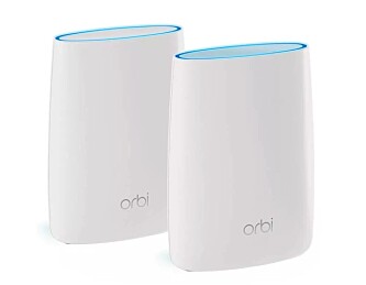 Orbi er Netgear sin mesh-løsning for private. Foto: Netgear Orbi er Netgear sin mesh-løsning for private. Foto: Netgear