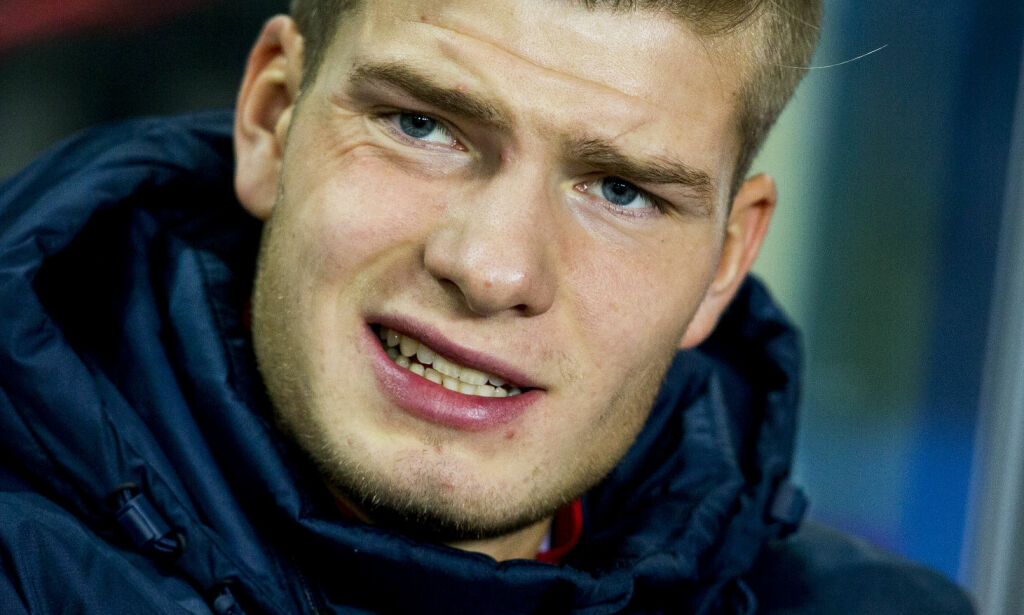image: Frustrert Sørloth. Pådro seg managerens vrede