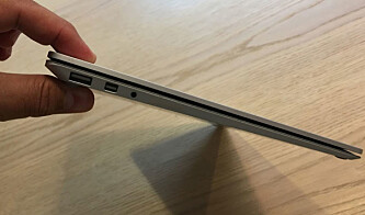<strong>TYNN OG LETT:</strong> Microsoft Surface Laptop. Foto: Bjørn Eirik Loftås <strong>TYNN OG LETT:</strong> Microsoft Surface Laptop. Foto: Bjørn Eirik Loftås