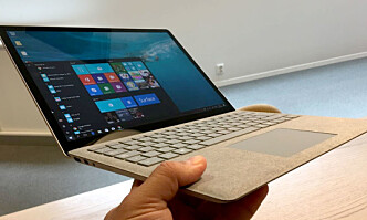 <strong>TYNN OG LETT:</strong> Microsoft Surface Laptop. Foto: Bjørn Eirik Loftås <strong>TYNN OG LETT:</strong> Microsoft Surface Laptop. Foto: Bjørn Eirik Loftås