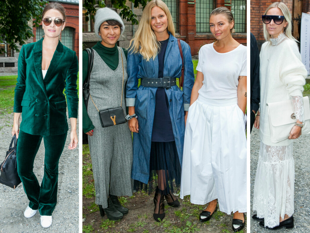 PÅ VISNING: Jenny Skavlan, Celine Mee Storrvik, Maria Skappel, Marie Murstad og Celine Aagaard på byTiMo under Oslo Runway i september 2015. Foto: Per Ervland PÅ VISNING: Jenny Skavlan, Celine Mee Storrvik, Maria Skappel, Marie Murstad og Celine Aagaard på byTiMo under Oslo Runway i september 2015. Foto: Per Ervland
