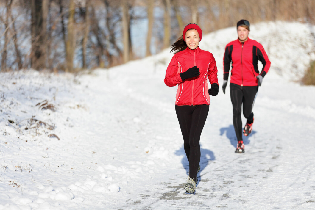 FYSISK AKTIVITET: Gjør underverker for blodgjennomstrømmingen i kroppen vår, ifølge ekspertene. Men pass på at du holder deg tørr og varm på bena! Foto: Maridav - Fotolia FYSISK AKTIVITET: Gjør underverker for blodgjennomstrømmingen i kroppen vår, ifølge ekspertene. Men pass på at du holder deg tørr og varm på bena! Foto: Maridav - Fotolia