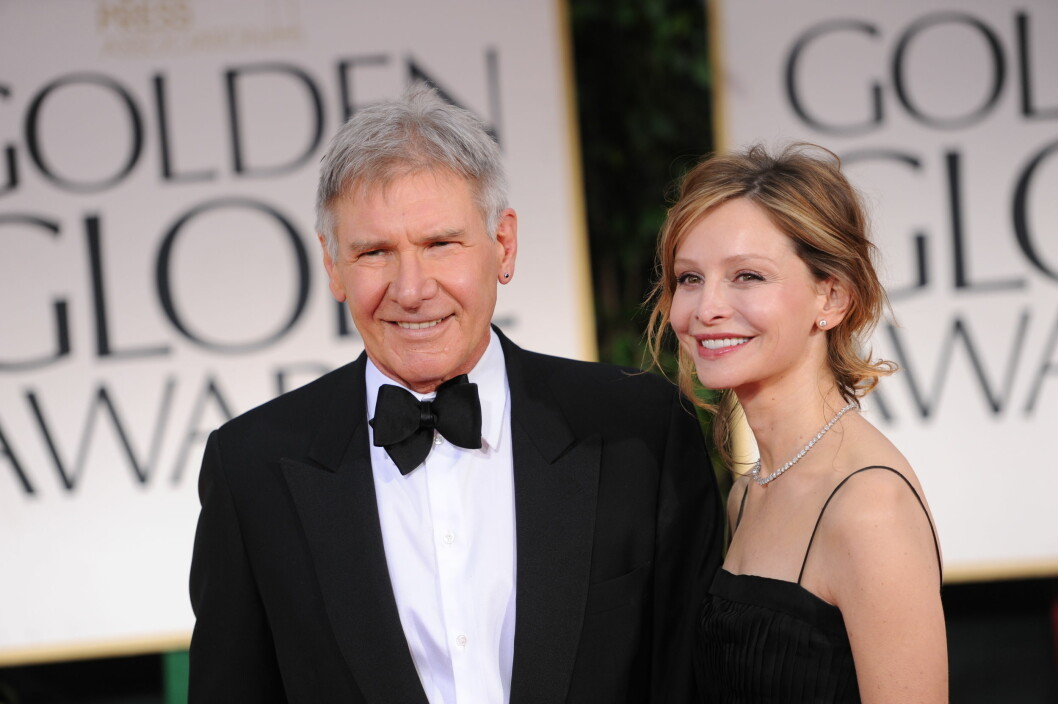 23 ÅRS FORSKJELL: Skuespiller paret Harrison Ford (73) og Calista Flockhart (51) begynte å date i 2002. De giftet seg i 2010. Foto: NTB Scanpix 23 ÅRS FORSKJELL: Skuespiller paret Harrison Ford (73) og Calista Flockhart (51) begynte å date i 2002. De giftet seg i 2010. Foto: NTB Scanpix