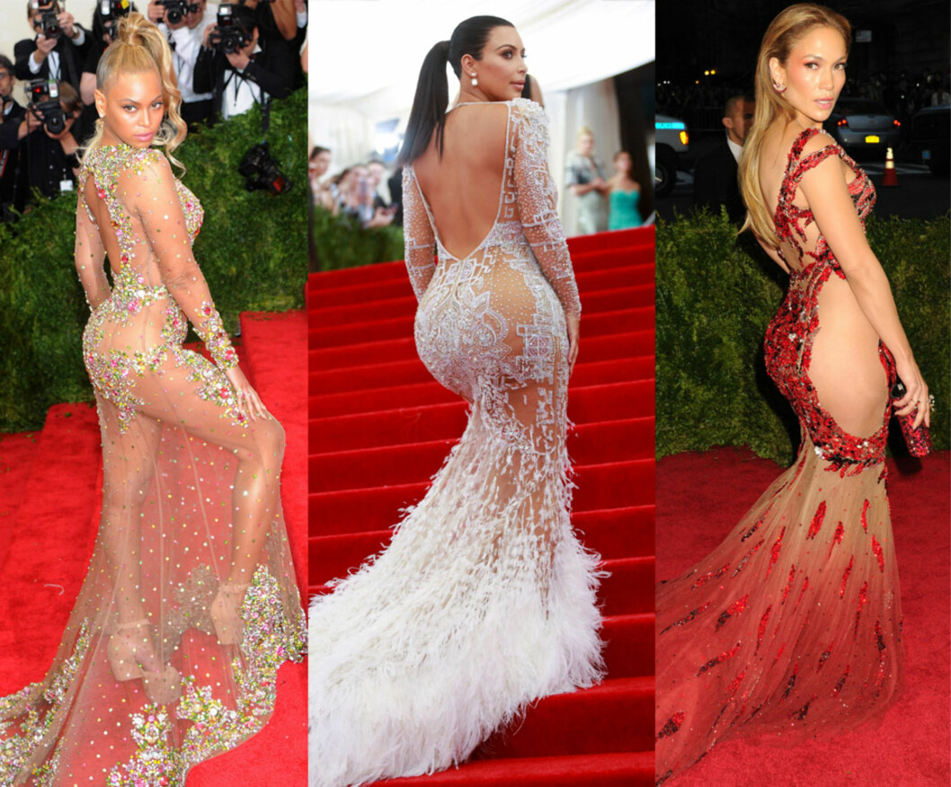 SEXY TRIO: Ingen kan si at Beyoncé, Kim Kardashian og Jennifer Lopez ikke kaster ekstra mye glans over den røde Hollywood-løperen. Nå følger de norske kjendiskvinnene etter. Foto: NTB Scanpix SEXY TRIO: Ingen kan si at Beyoncé, Kim Kardashian og Jennifer Lopez ikke kaster ekstra mye glans over den røde Hollywood-løperen. Nå følger de norske kjendiskvinnene etter. Foto: NTB Scanpix