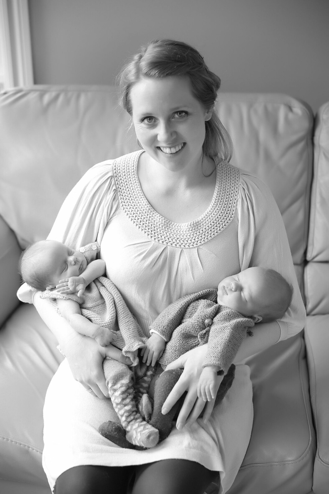 STOLT MAMMA: da Arnoldsen Larsen (32) med sine skjønne små. Foto: Kaja Tirrul STOLT MAMMA: da Arnoldsen Larsen (32) med sine skjønne små. Foto: Kaja Tirrul