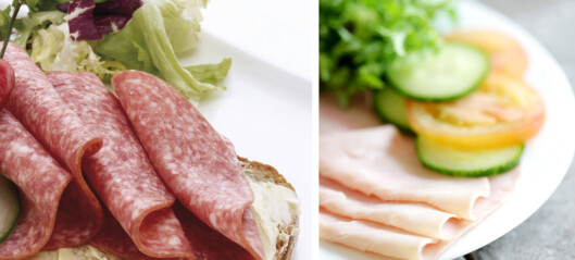 Bytt ut salami med kokt skinke Bytt ut salami med kokt skinke